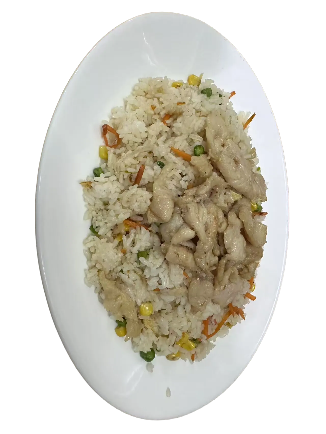 Ориз с пилешко, зеленчуци и яйца