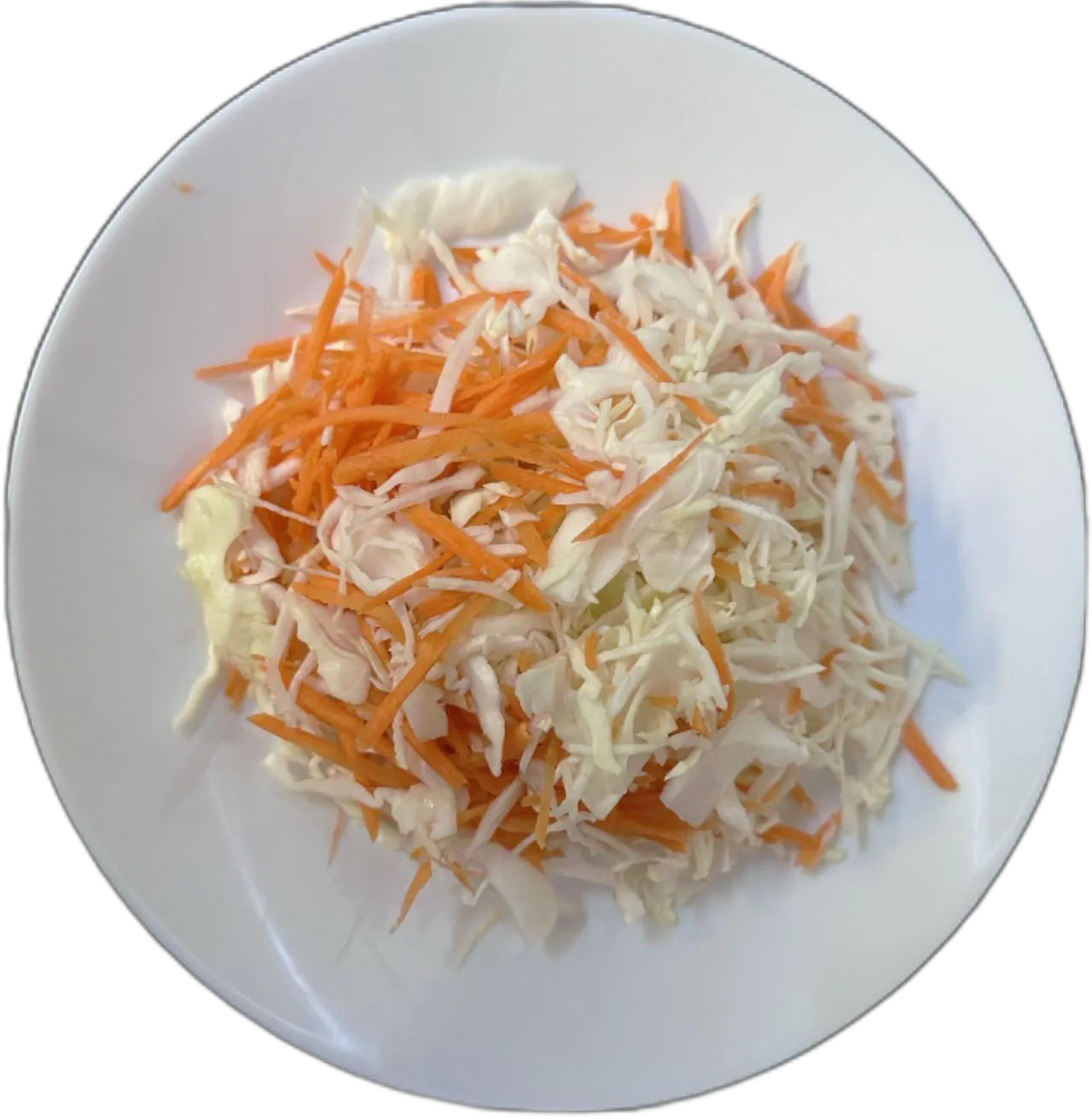 Салата от зеле и моркови